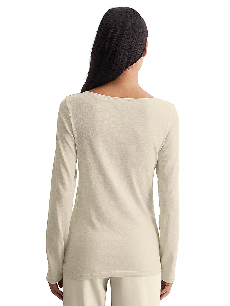 MARC O'POLO Langarmshirt  beige