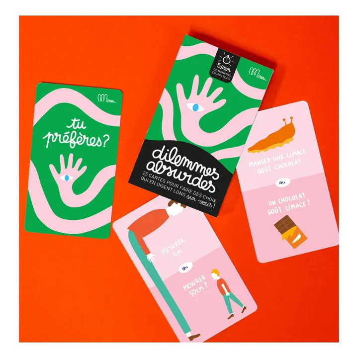 Minus Editions Jeu de cartes - Dilemmes absurdes