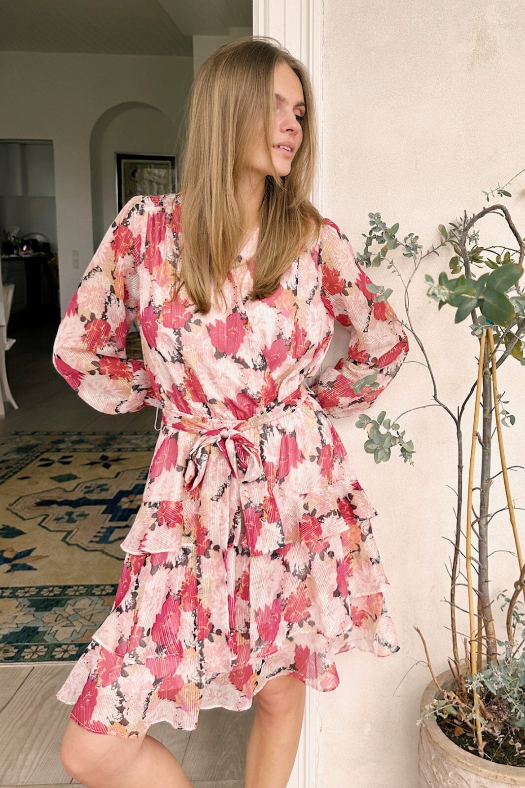 Neo Noir Dennie Maxi Flower Dress