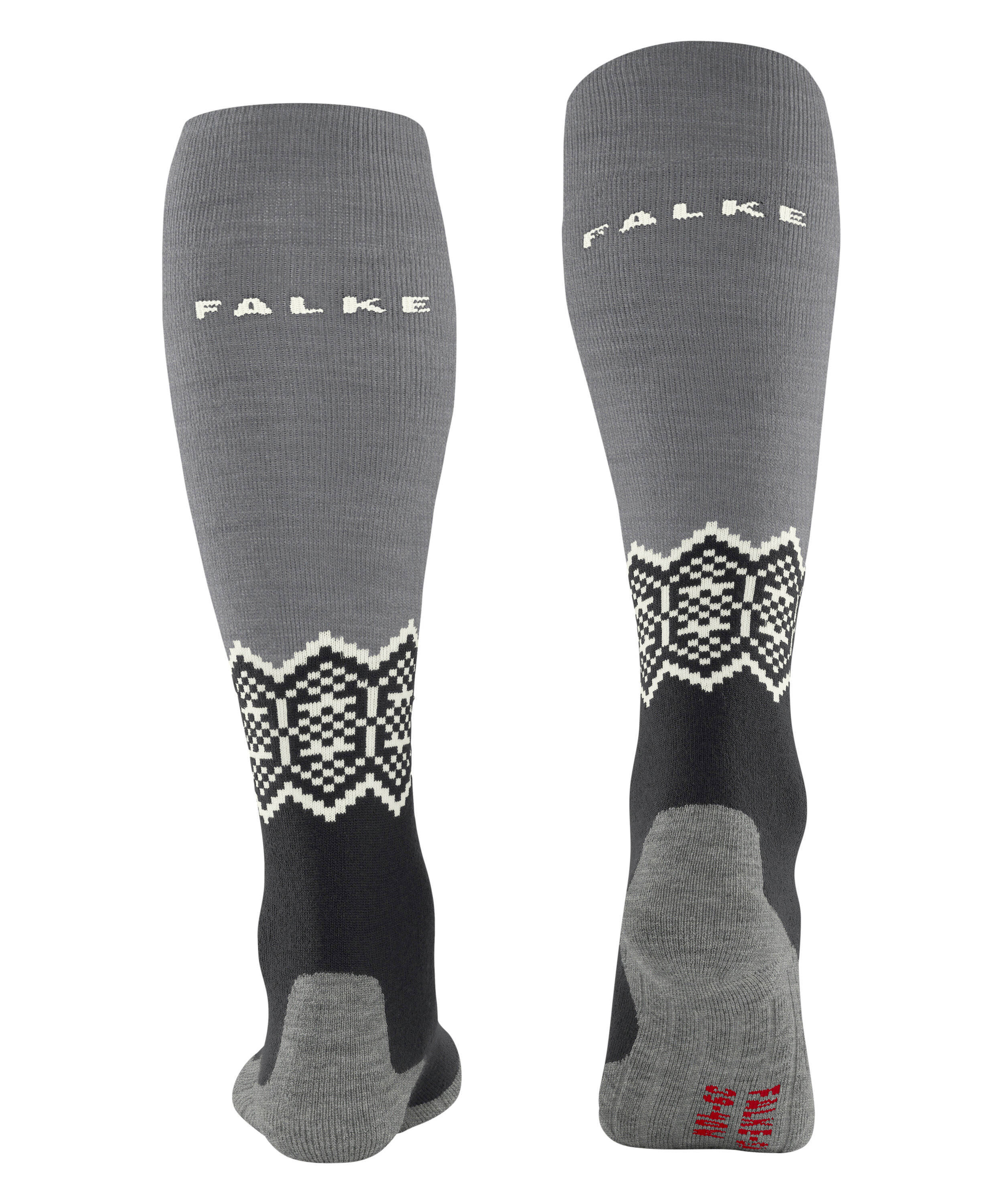 FALKE skisokken SK2 Intermediate grijs