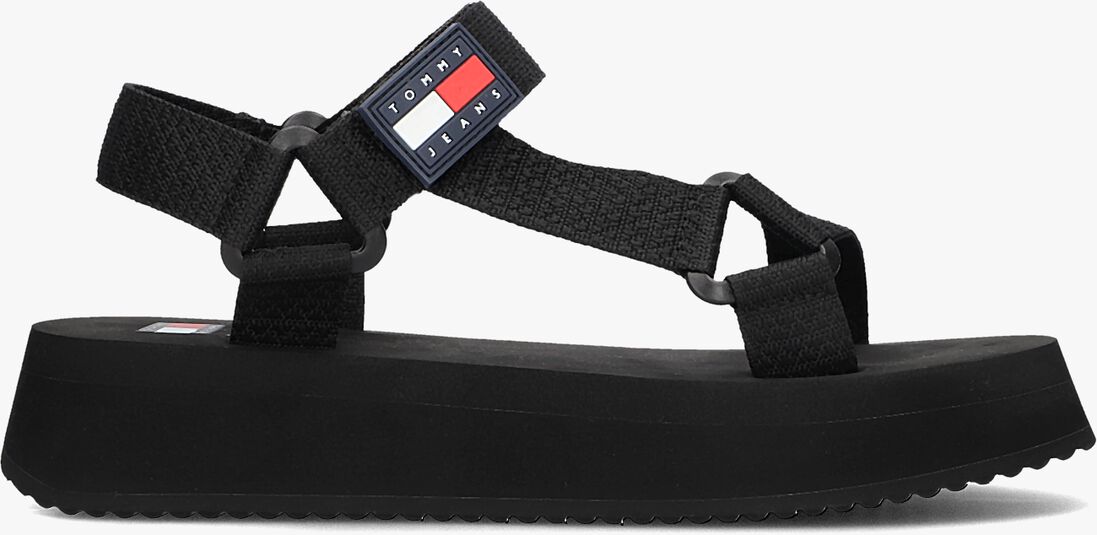 TOMMY JEANS zwarte tommy jeans sandalen tommy jeans eva