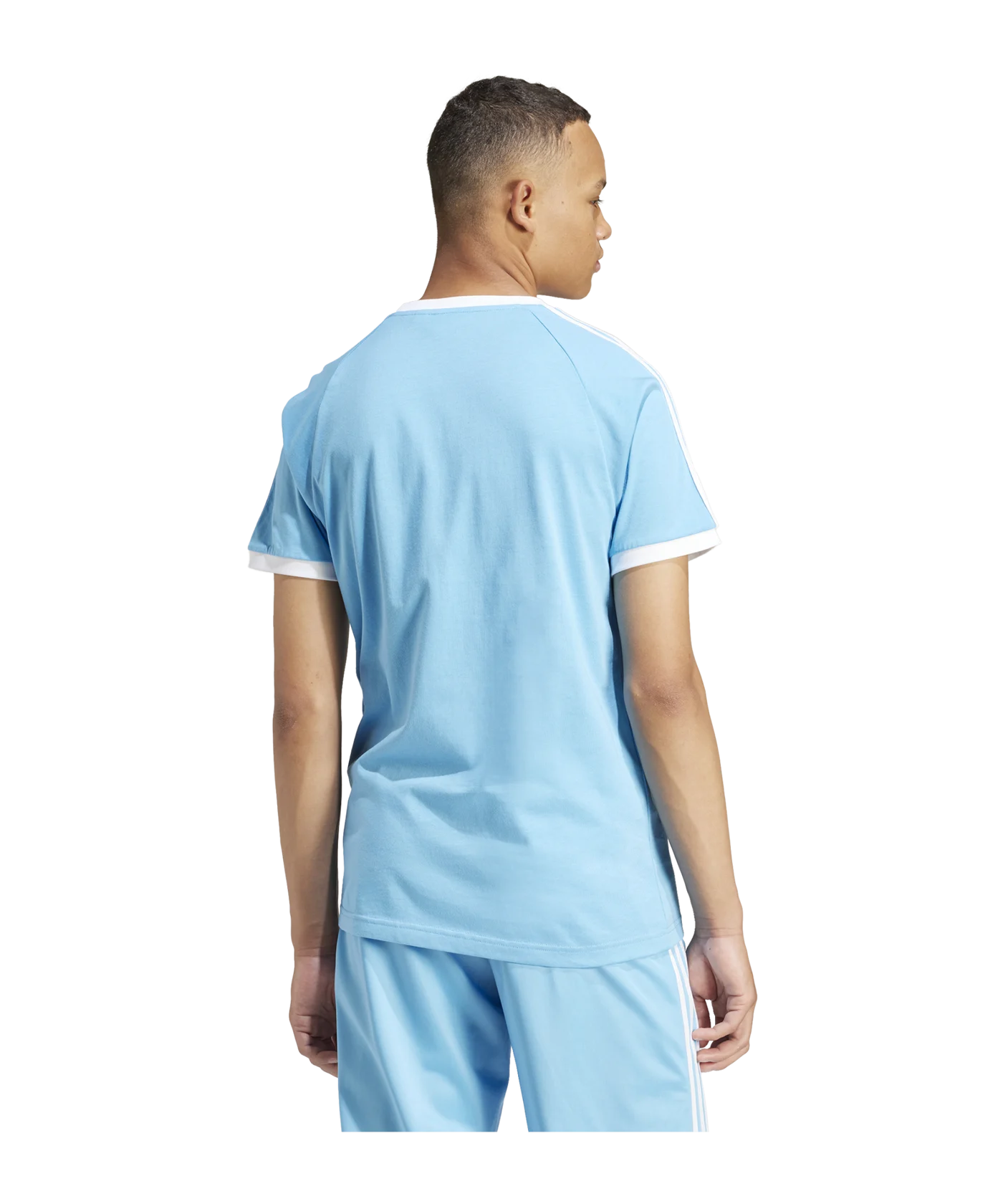 adidas Originals Adicolor 3 Stripes T-Shirt Blau