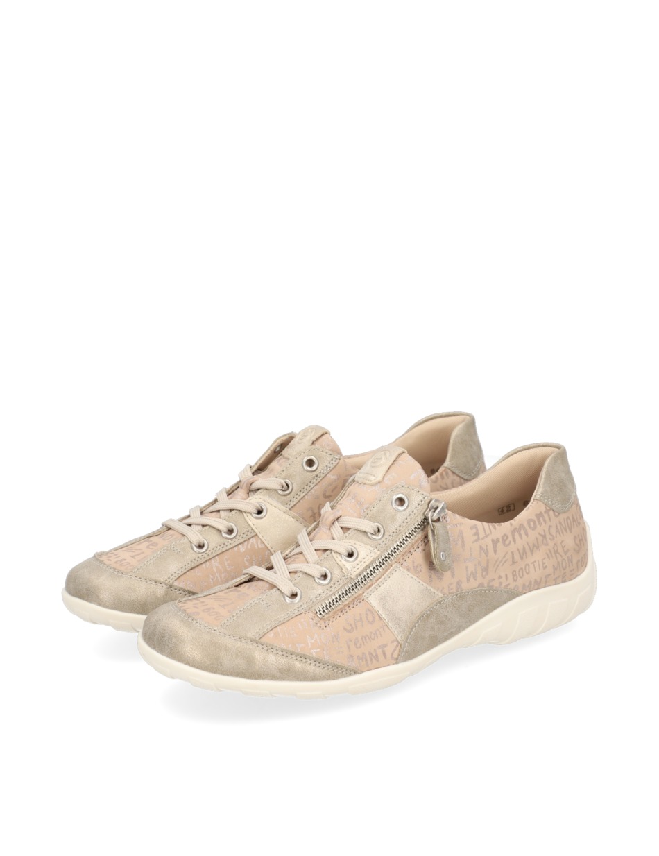 Lederkombination Sneaker
