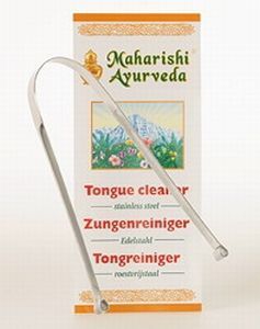 Maharishi Ayurveda Tongschraper roestvrij staal ex