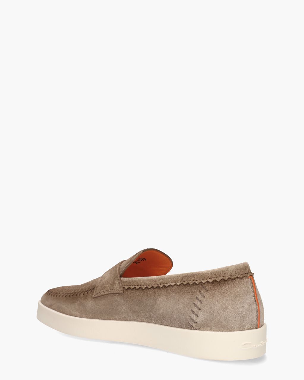 Santoni 18087 Taupe Herenloafers
