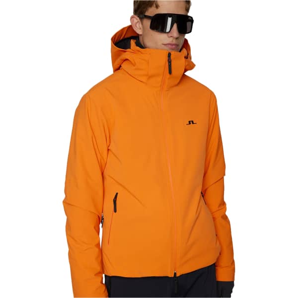 Veste de ski J.LINDEBERG OMNIA JACKET PERSIMMON ORANGE