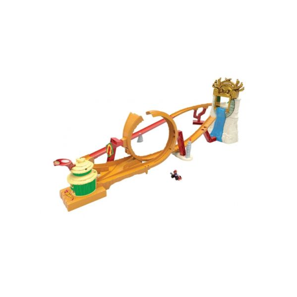 Mattel Hot Wheels Mario Kart Kong Island Track Set - HMK49