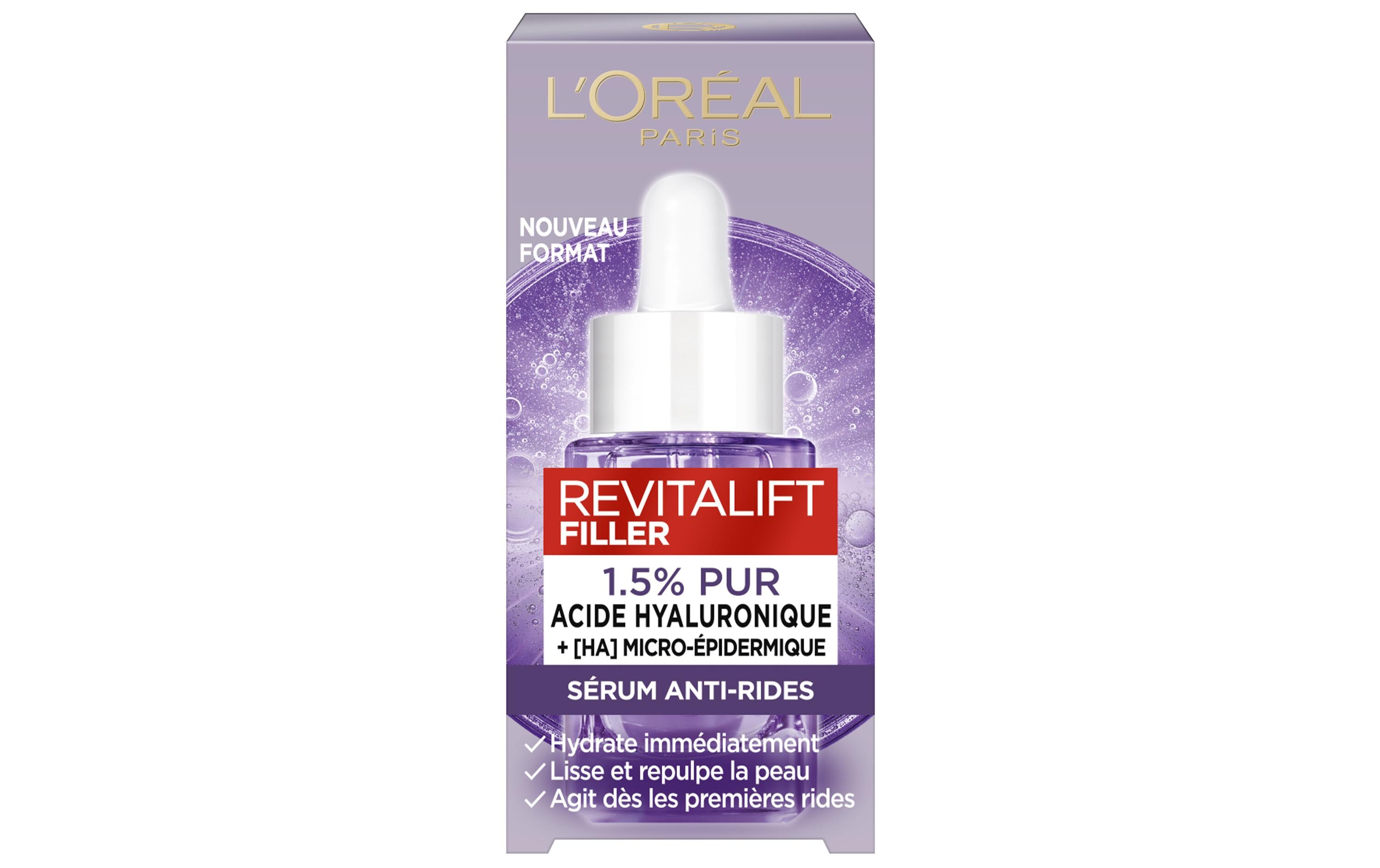 Gesichtsserum Filler Mini 15 mlAnti-Falten-Serum glättet die Haut und versorgt sie sofort mit Feuchtigkeit
