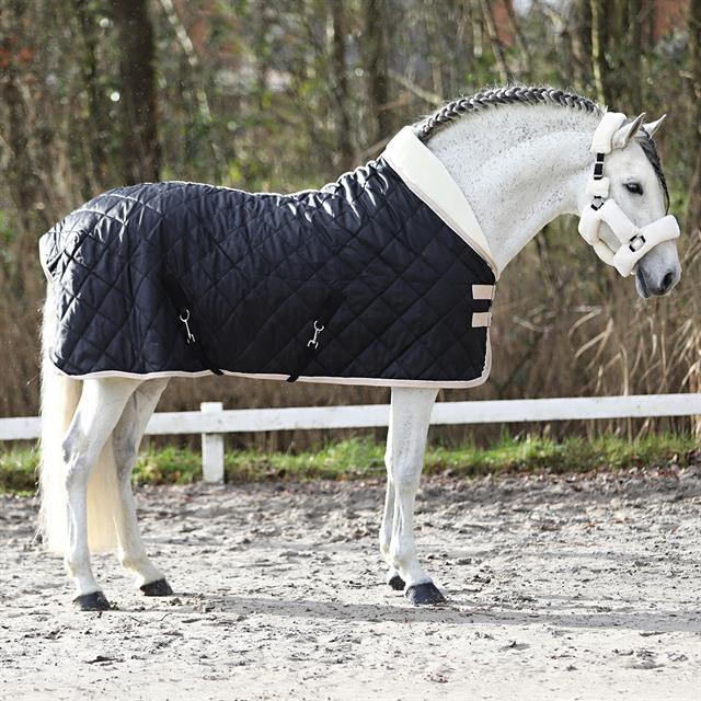 Staldeken HORSEGEAR Lodix 150gr Zwart-beige