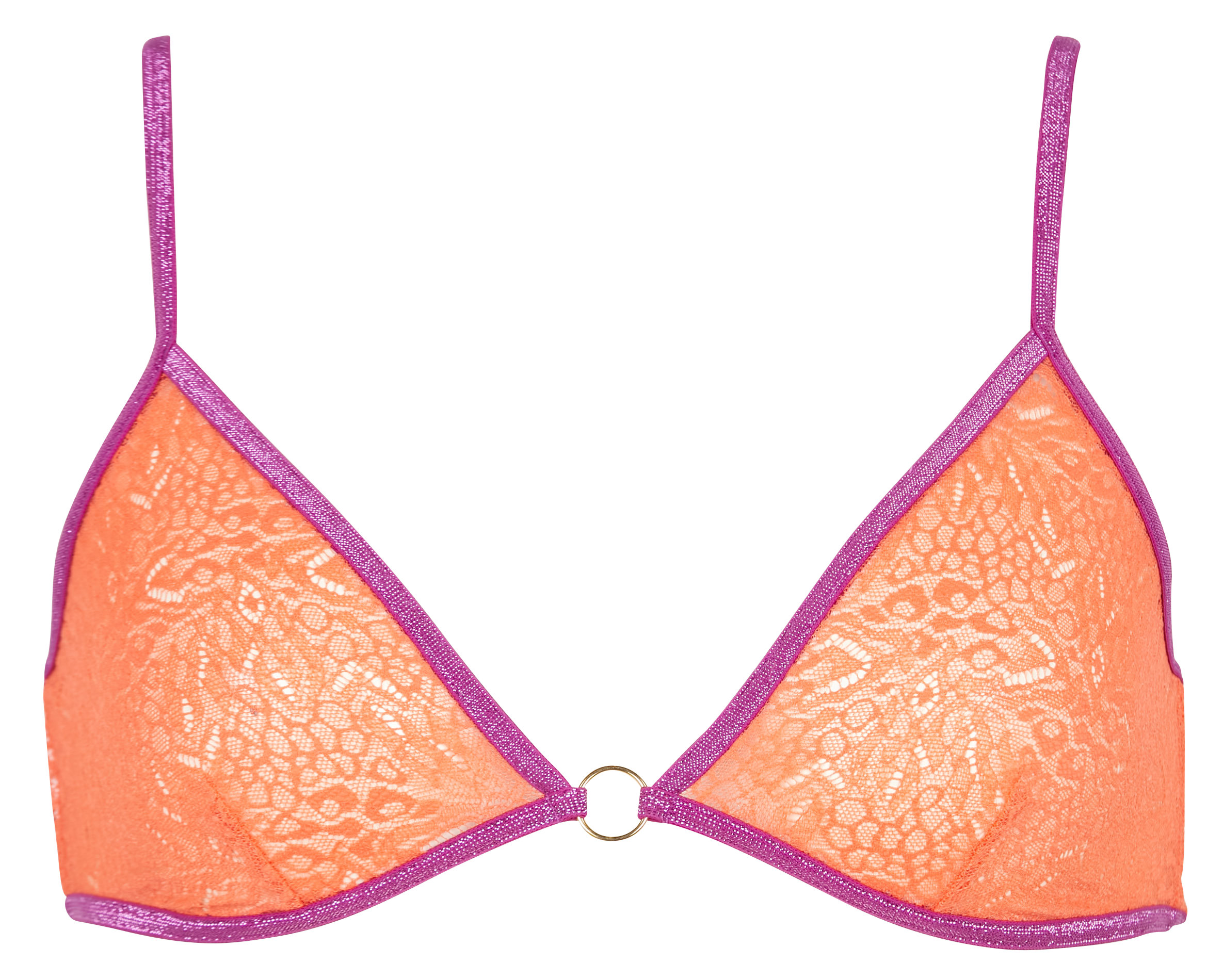 OTIS - Soutien-gorge triangle Imprimé | Orange