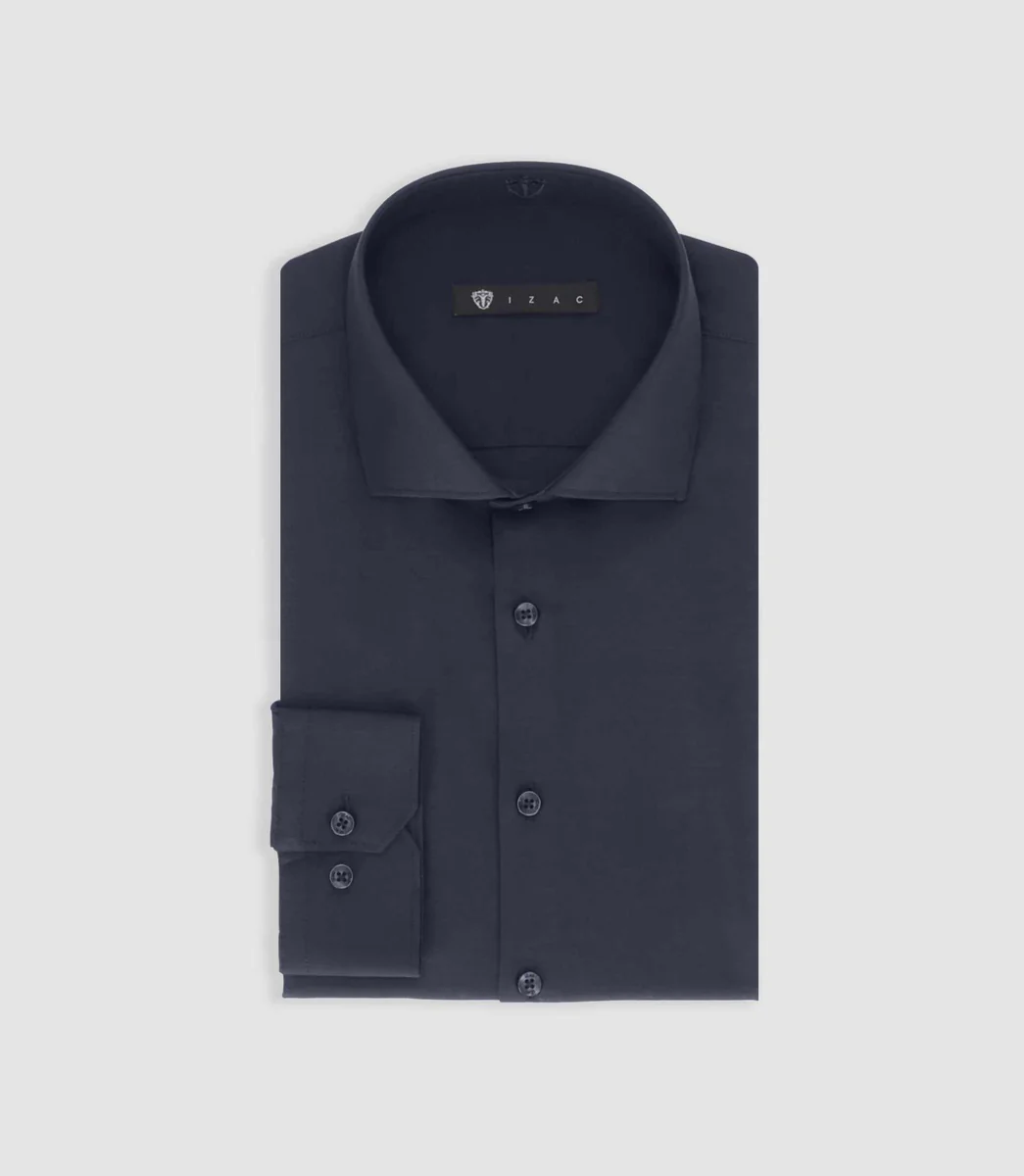 Chemise regular marine PEYO