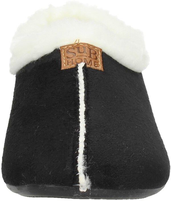 Sub55 Home Collection Pantoffels Dicht zwart