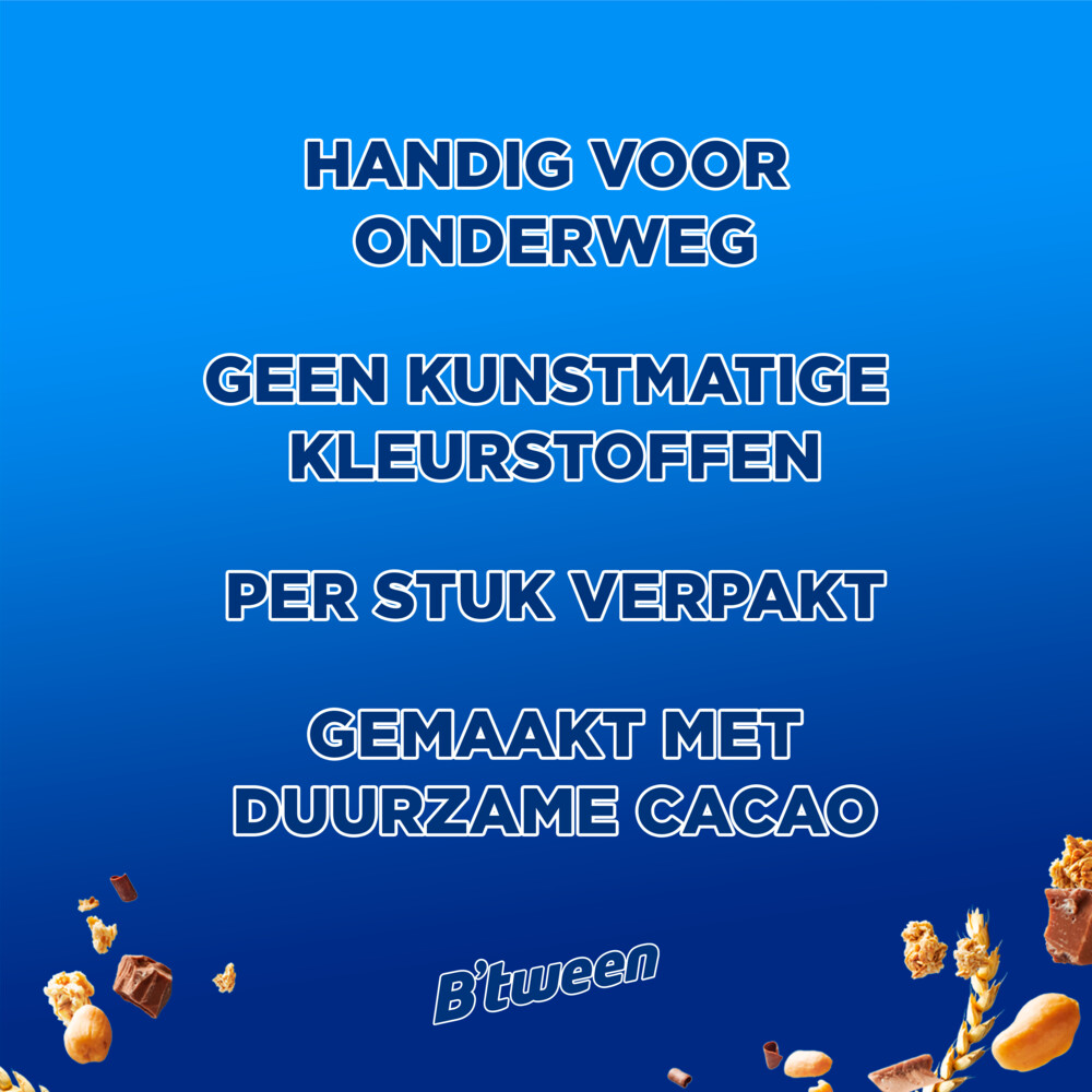 3x Hero B'tween Mueslireep Zero Witte Chocolade6x20 gr