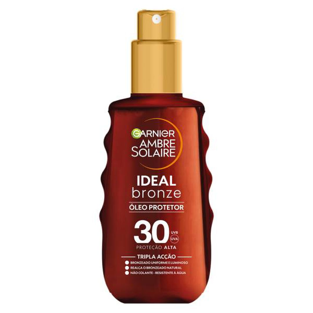 AMBRE SOLAIRE Óleo Protetor Ideal Bronze FPS30 - 150ml