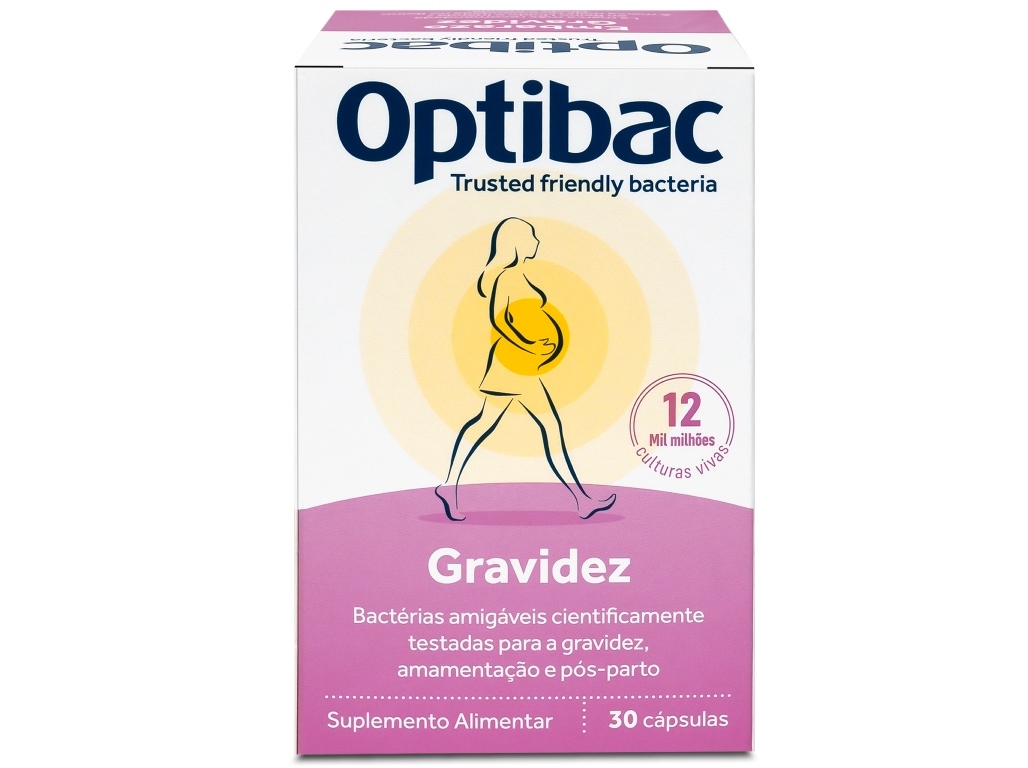 SUPLEMENTO OPTIBAC GRAVIDEZ 30CAPS