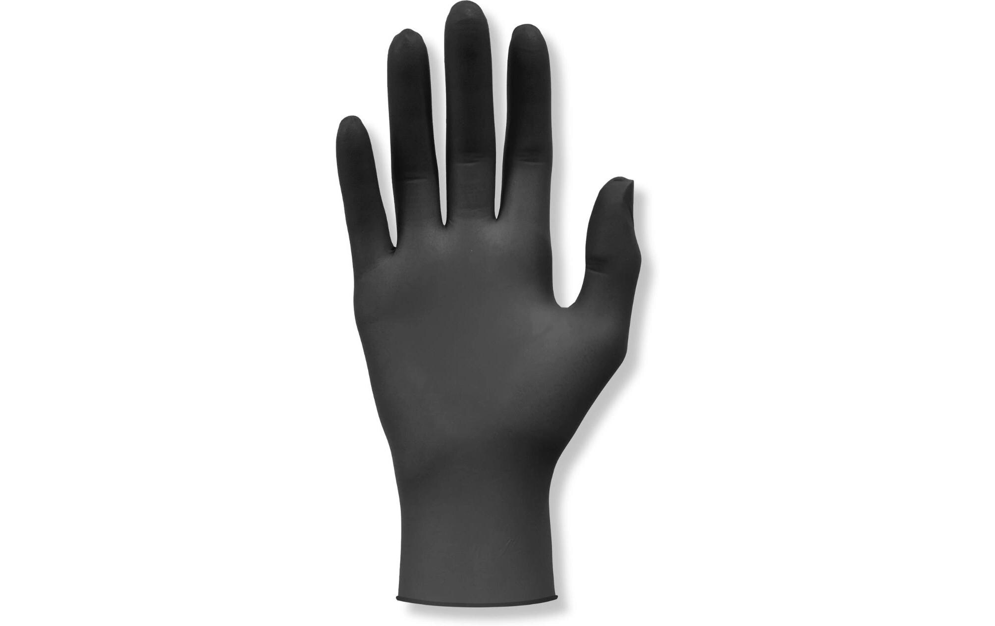 Nitril black Grösse L, 100 StückNitriluntersuchungs- und Schutzhandschuh gemäss DIN EN 455