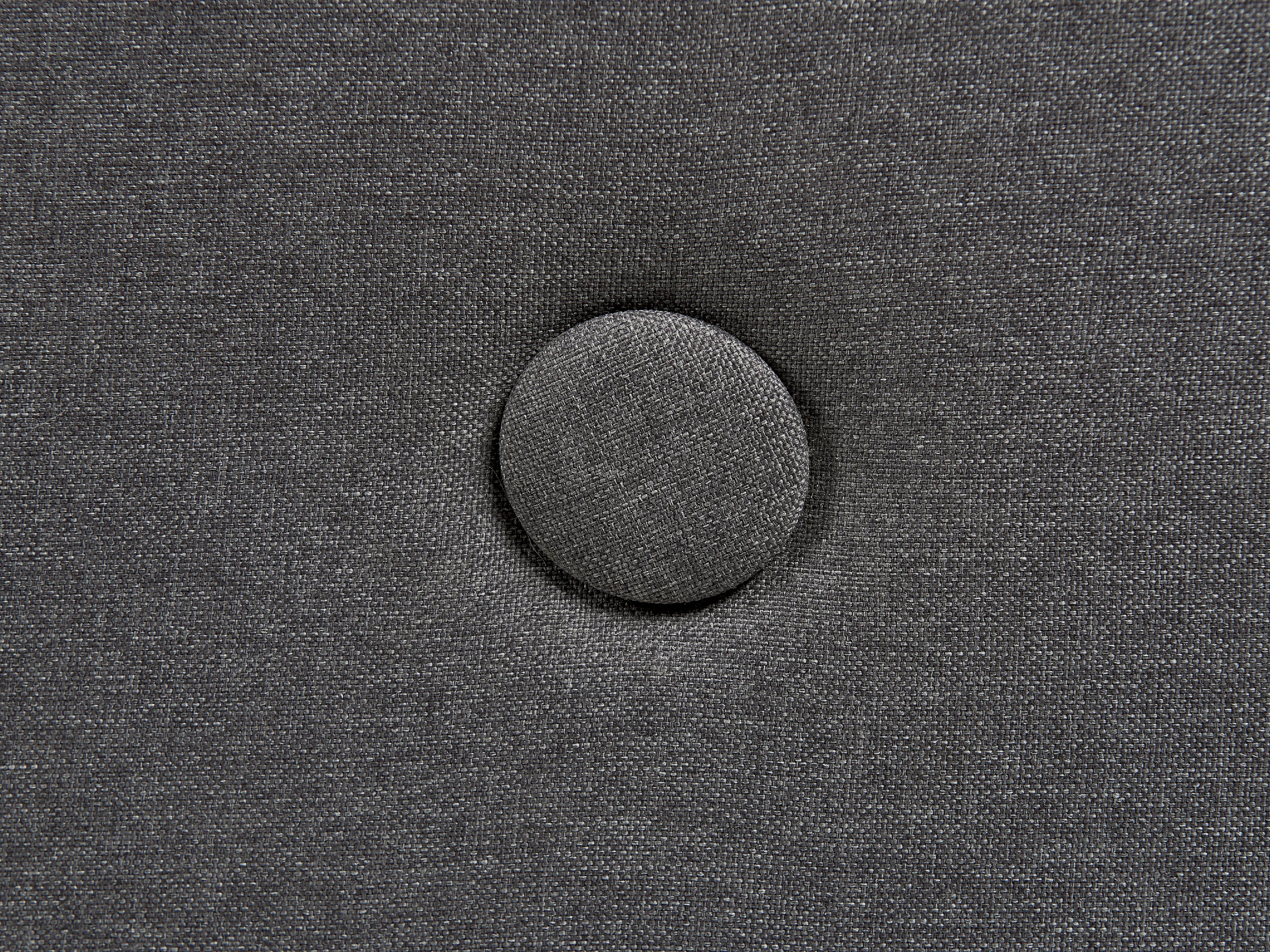 Bed Stof RENNES II 160 x 200 cm Donkergrijs