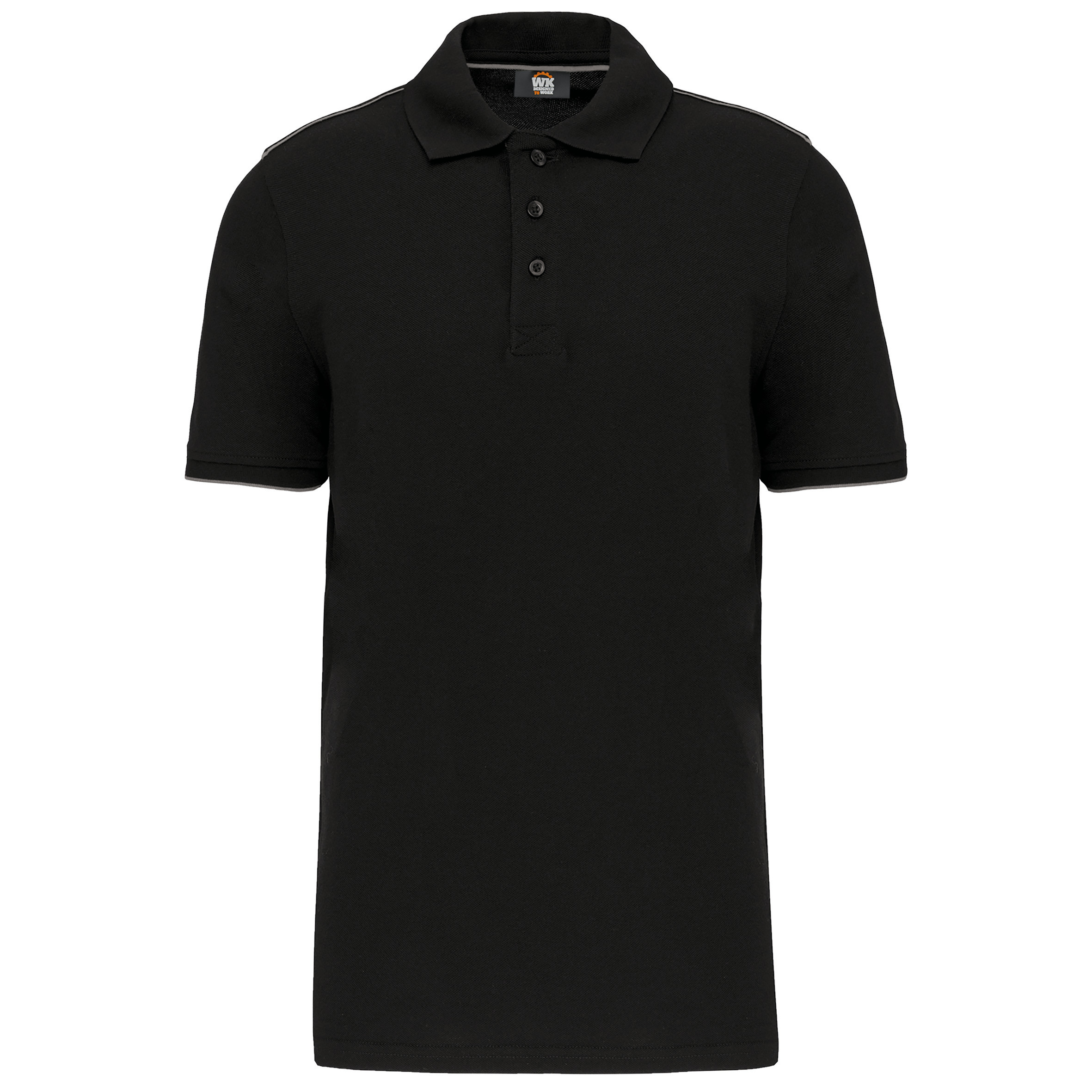 WK. Designed To Work WK270 - Polo contrastant manches courtes homme DayToDay