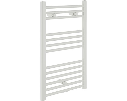 Sanotechnik Bari designradiator, recht, 803x600 mm, wit, met middenaansluiting