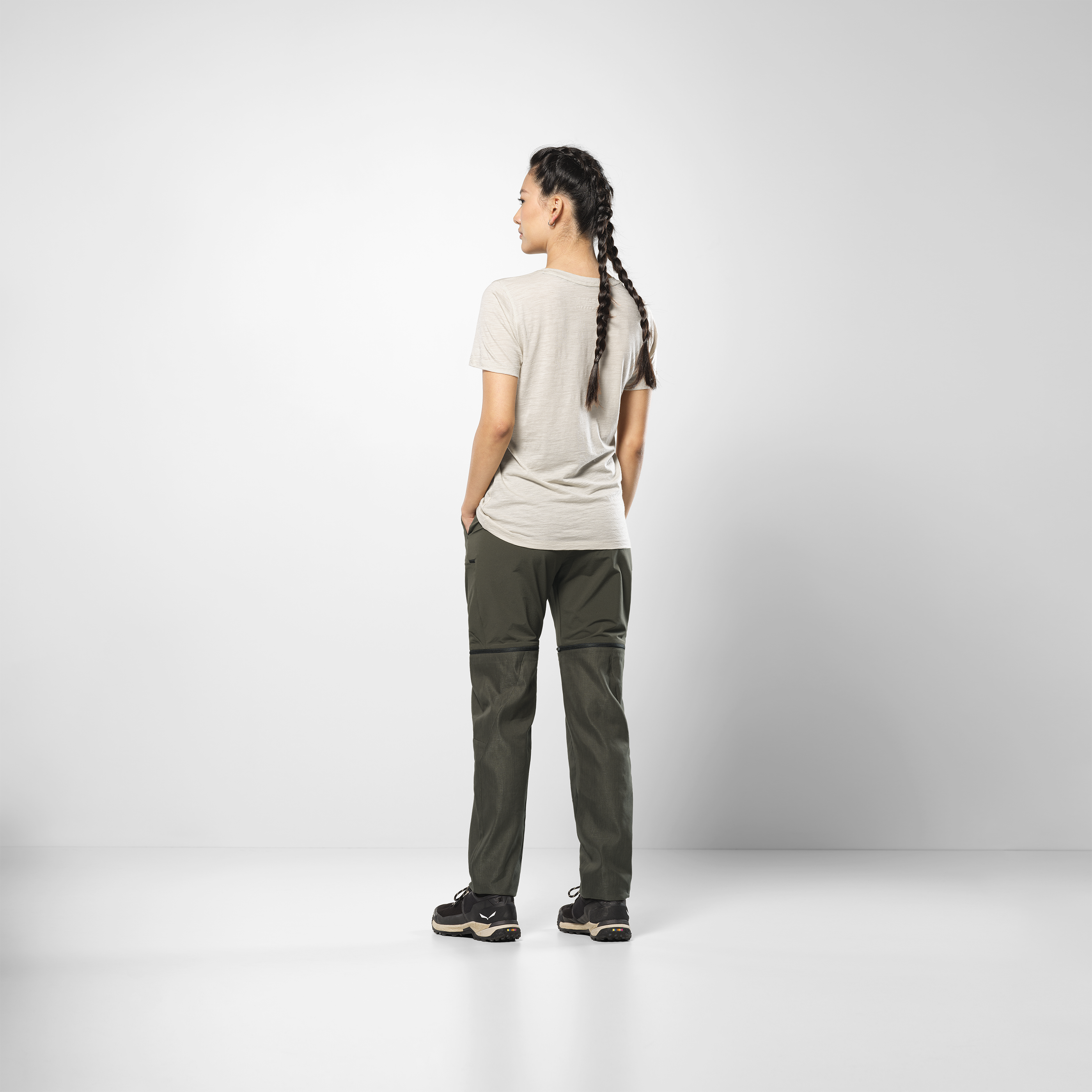 Eagle Minilogo Merino T-Shirt Damen