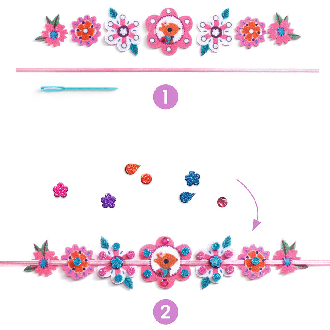 Djeco knutselset diy armbandjes maken - best friends