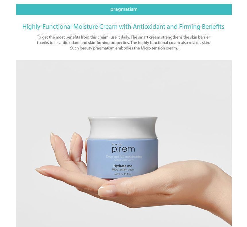 make p:rem - Hydrateer mij. Micro Tension Cream 65ml