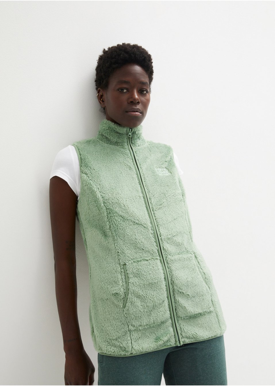 Gilet sans manches en polaire fonctionnel