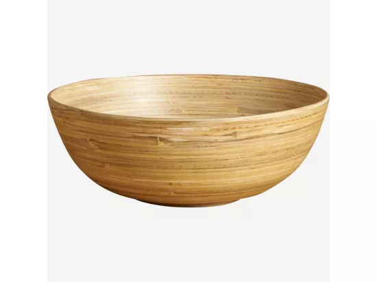HABITAT - Saladier en bambou - 20 cm - Naturel - Lau