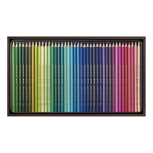 CARAN D'ACHE® SUPRACOLOR® Soft Aquarelle, Holzkoffer mit 80 Stiften