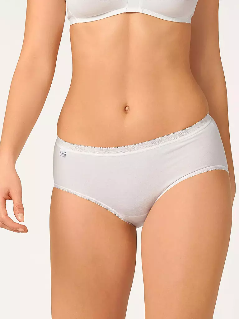 SLOGGI Midislip Basic 4er Pkg weiss weiss