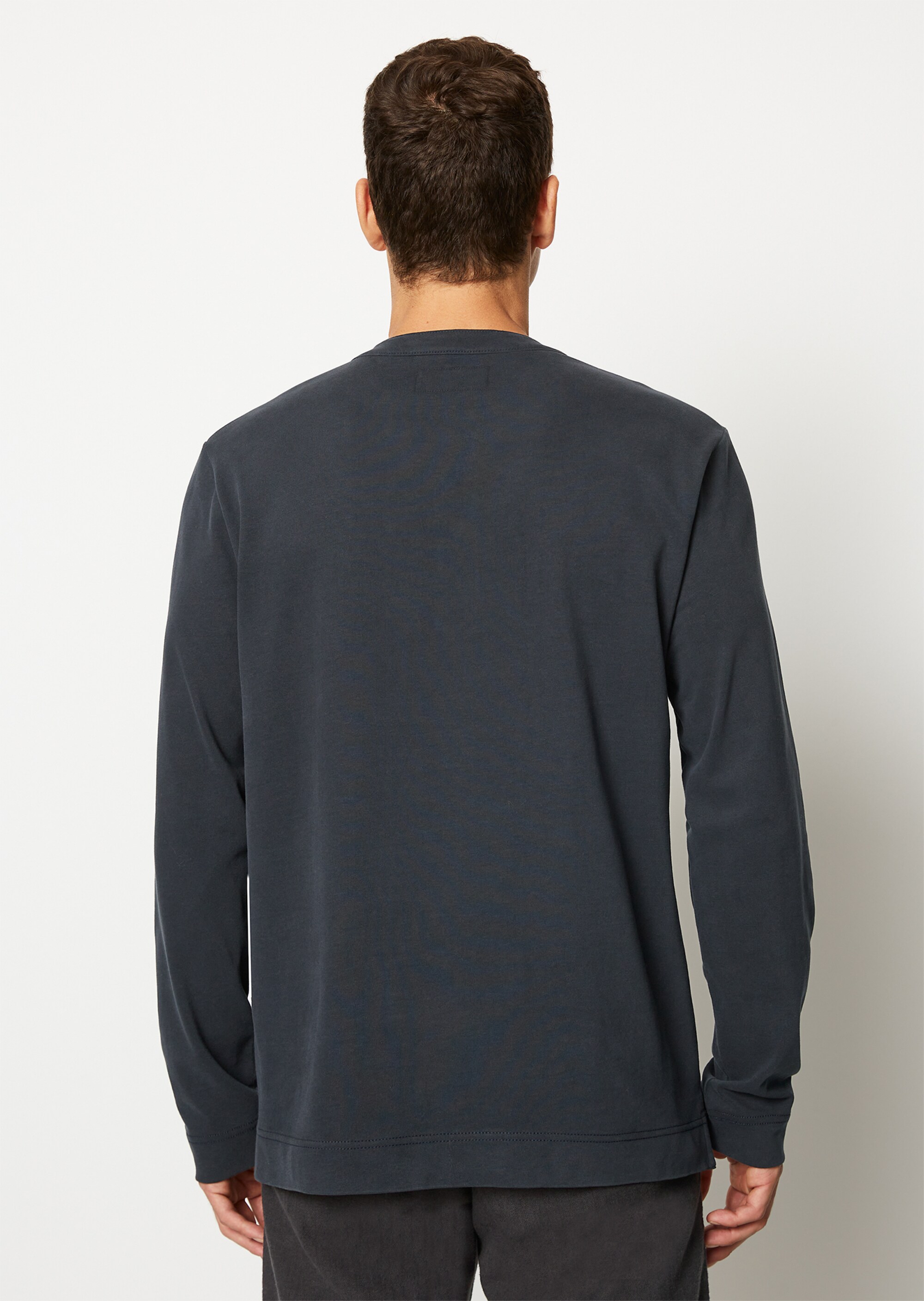 Serafino regular aus softem Heavy-Jersey
