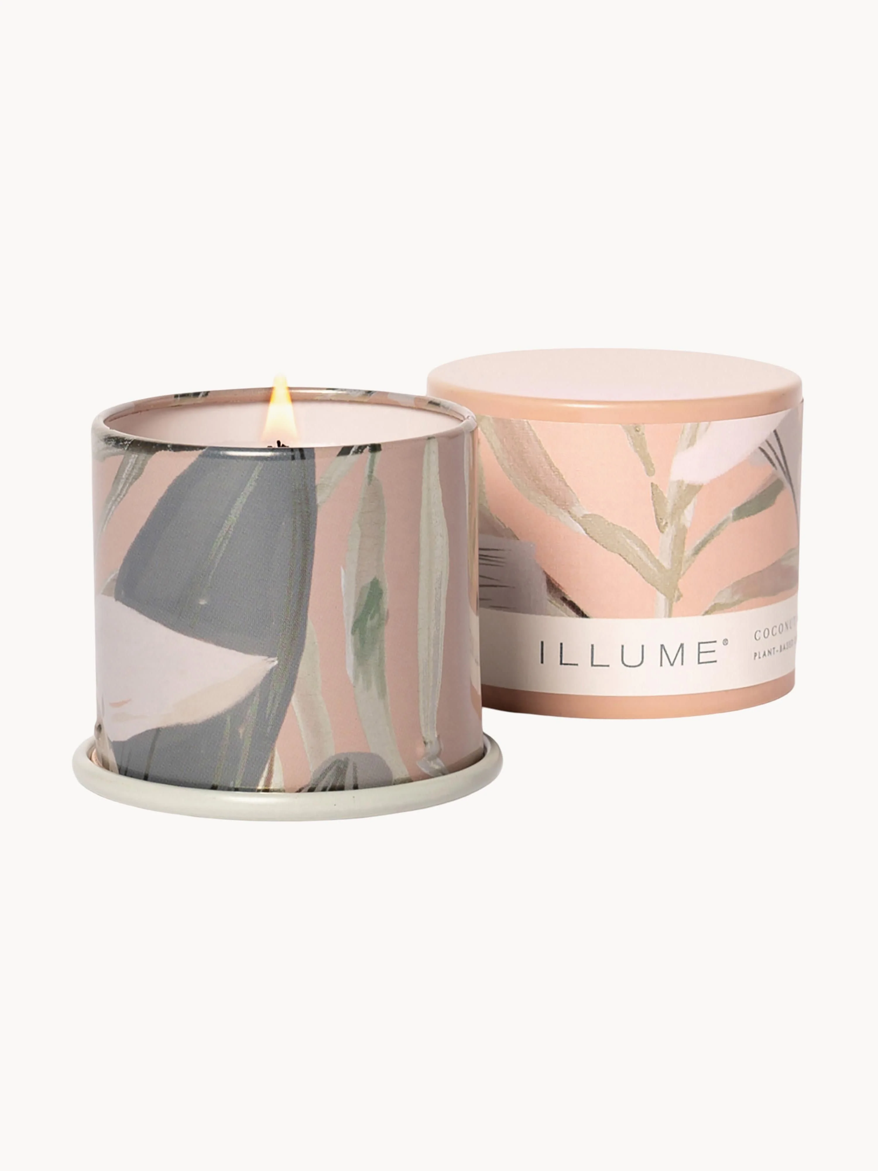 Geurkaars Vanity Tin (kokosnoot, mango & Tahitiaanse vanille)