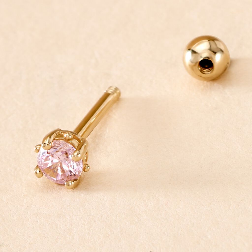 Piercing Joanina Or Jaune Oxyde De Zirconium