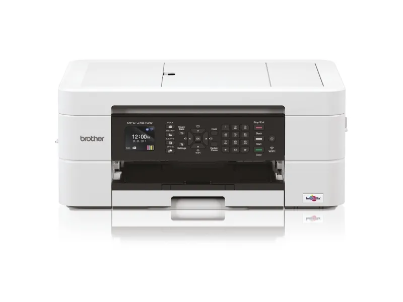 Brother MFC-J5740DW - Multifunktionsprinter - farve - blækprinter - A3 (medie) - op til 25 spm (kopiering) - op til 28 spm (udskriver) - 600 ark - 33.6 Kbps - USB 2.0, LAN, Wi-Fi(n), USB vært