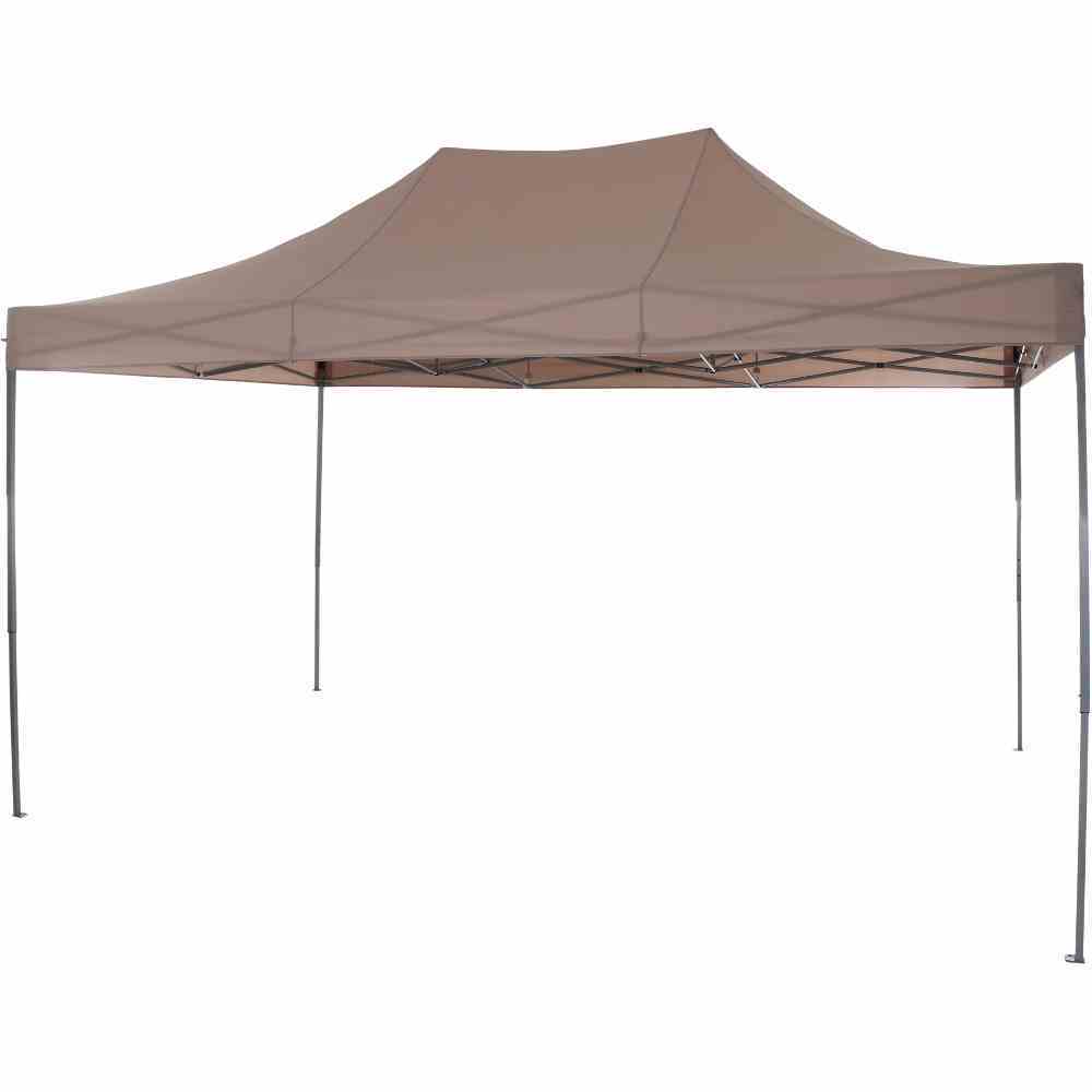 Faltpavillon ALLROUNDER - taupe - rechteckig - 300x450cm