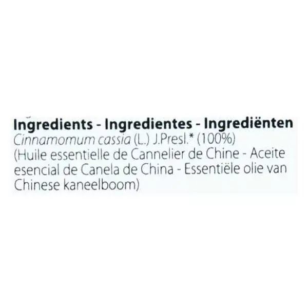 Óleo Essencial de Canela Chinesa Orgânica Pranarom 10ml
