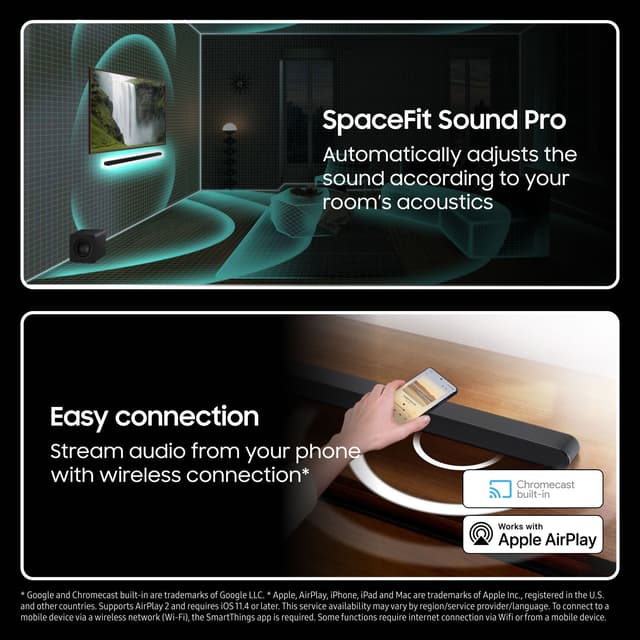 Samsung 3.1.2ch HW-S810D soundbar (sort)