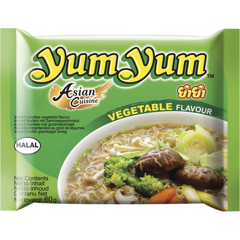 Yum Yum Vegetable flavour instant noodles