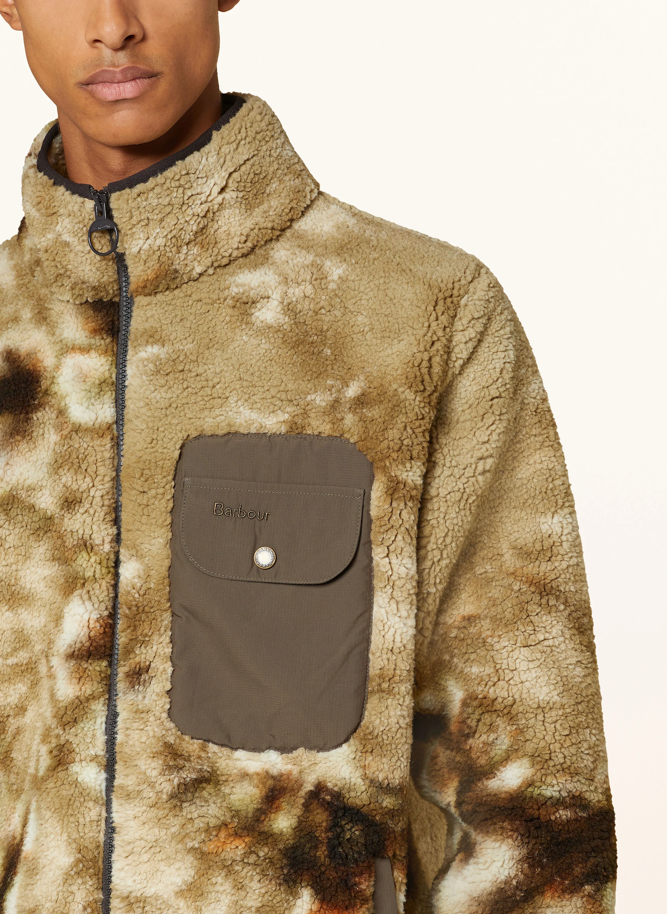Barbour Teddyfell-Jacke MOOR