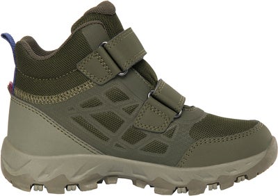 Viking Track Mid SL WP Sneakers, Olive