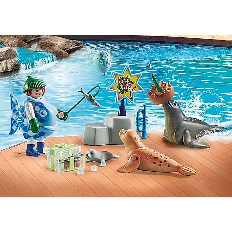 Playmobil dyrepasser med dyr 71448
