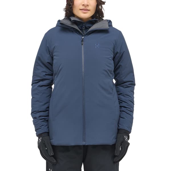 Doudoune randonnée HAGLÖFS MIMIC ALERT HOOD W TARN BLUE
