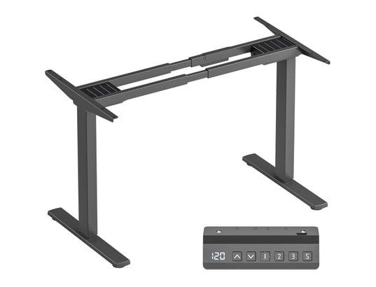 ONKRON - Bureau assis debout motorisé poids max 100 kg cdf222e-b noir