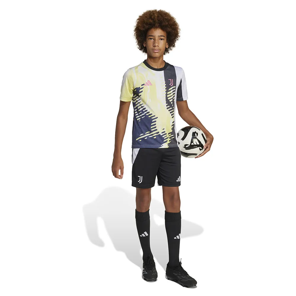 adidas Juventus 24/25 vor dem Spiel Junior-Kurzarm-T-Shirt