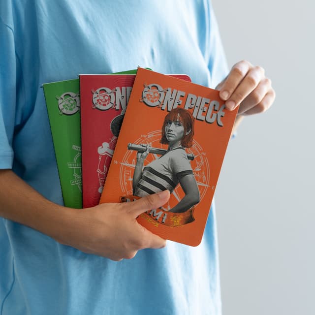 Erik Grupo One Piece papirnotesbog (3-pakke)