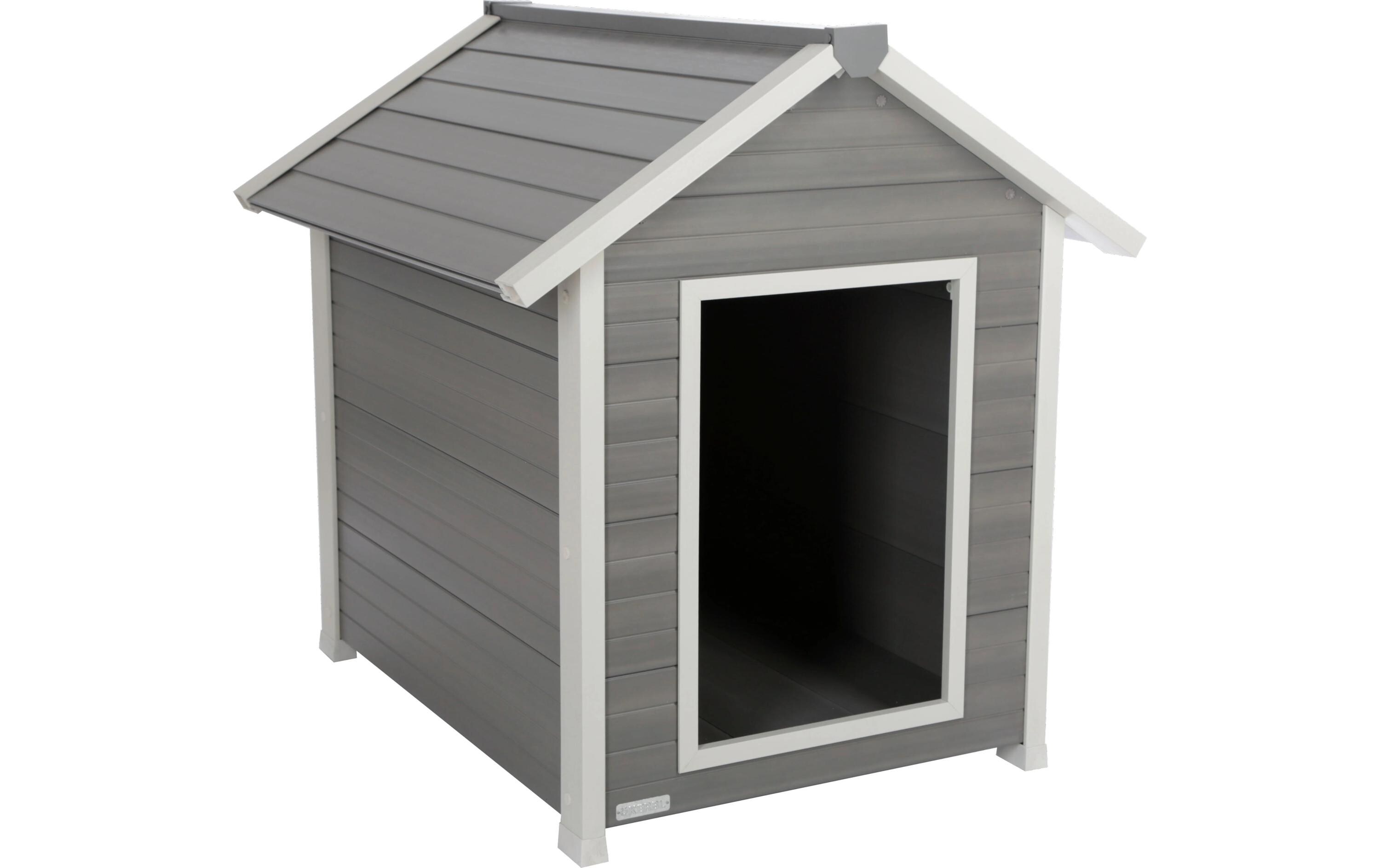 ECO-Hundehütte Hendry 101 cm x 88 cm x 98 cm<br>Wärmeisolierte Hundehütte