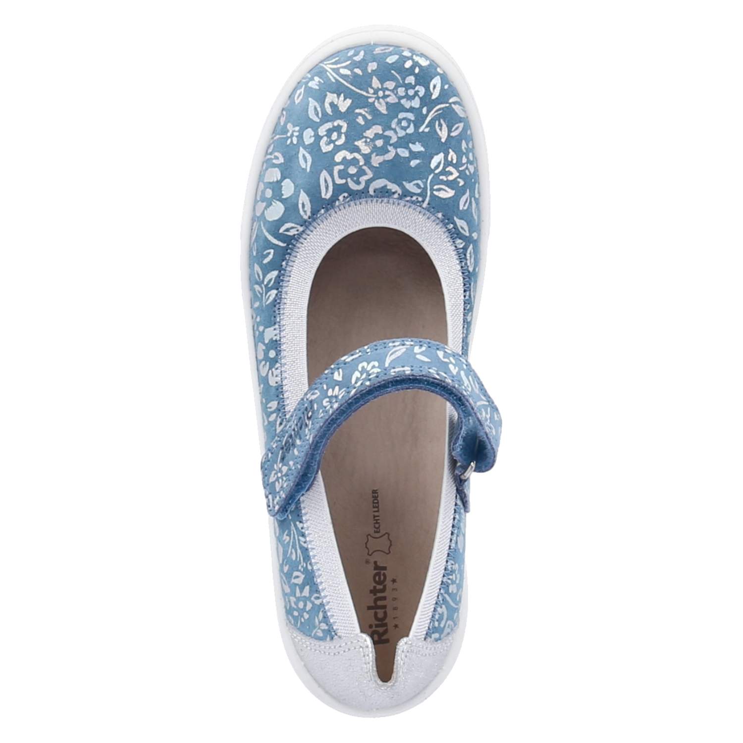 Richter Riemchenballerinas  - alaska/silver