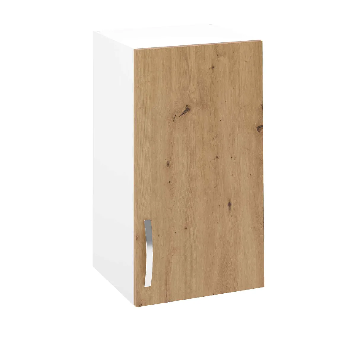 Pegane Meuble haut de cuisine avec porte Chêne Albar - 70x40x33 cm