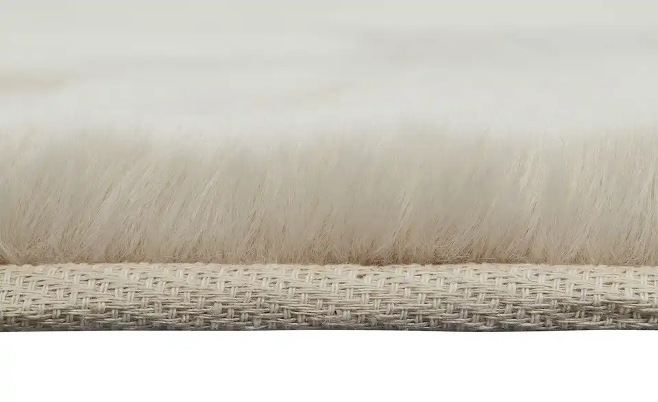 como Hochflorteppich 80x150 cm Sand