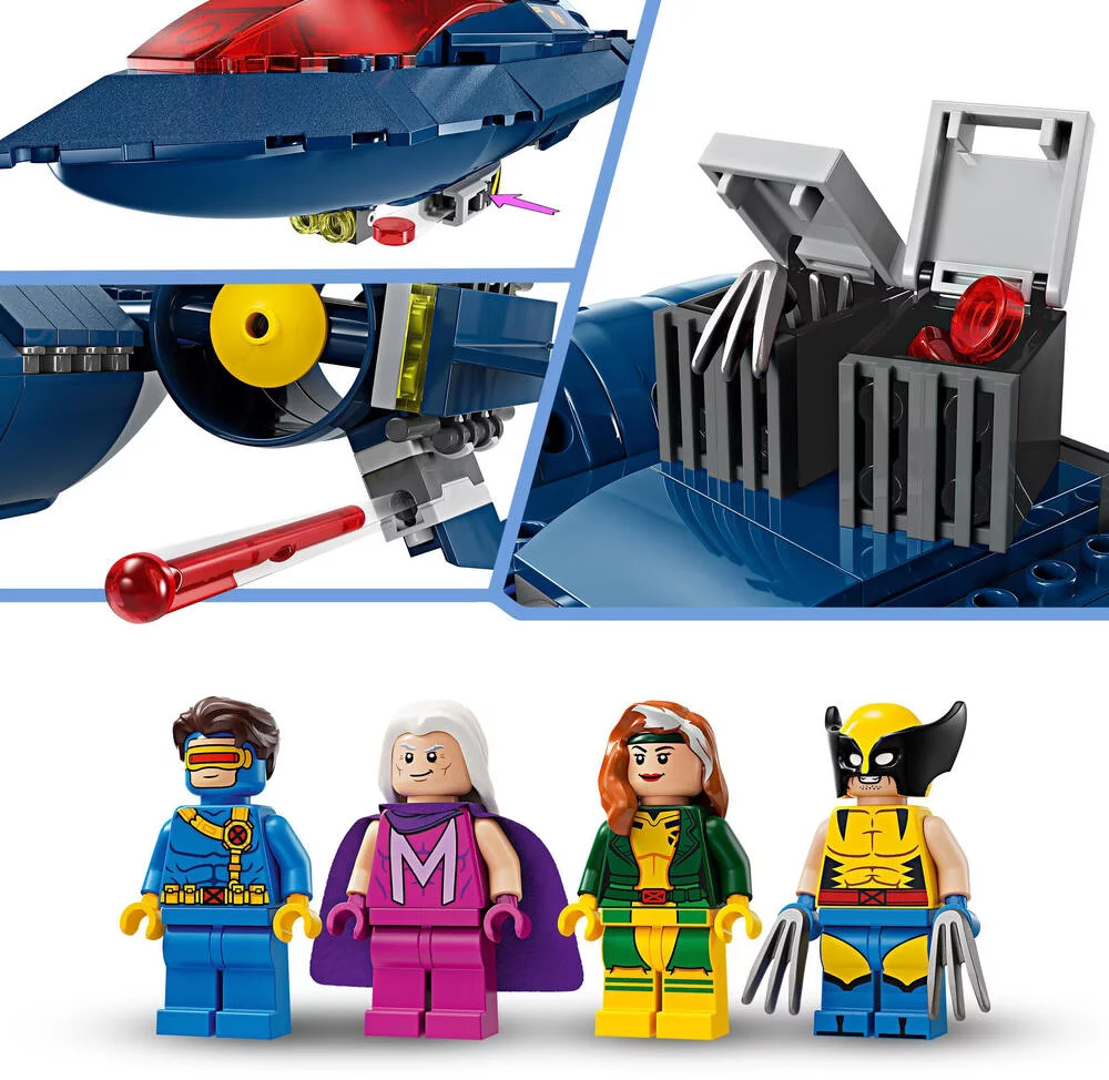 LEGO®MARVEL SUPER HEROES 76281 - LE X-JET DES X-MEN